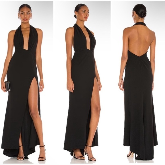 Katie May Dresses & Skirts - Katie May Legs For Days Gown in Black Size M